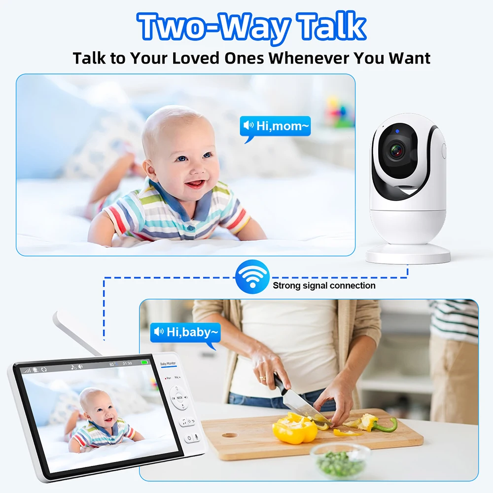 Hiçbir WiFi 7 Inç Bebek Monitö - Home Cinema Wireless incelemesi ve fiyatı